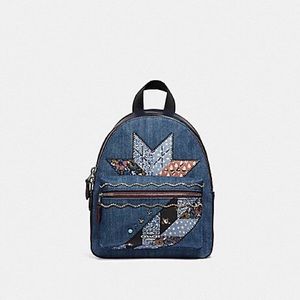 MINI CHARLIE BACKPACK WITH STAR PATCHWORK (F39917)